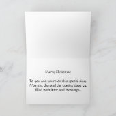 メリークリスマス シーズンカード (内部)