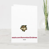 メリークリスマス シーズンカード (裏面)