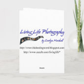 メリークリスマス シーズンカード (裏面)