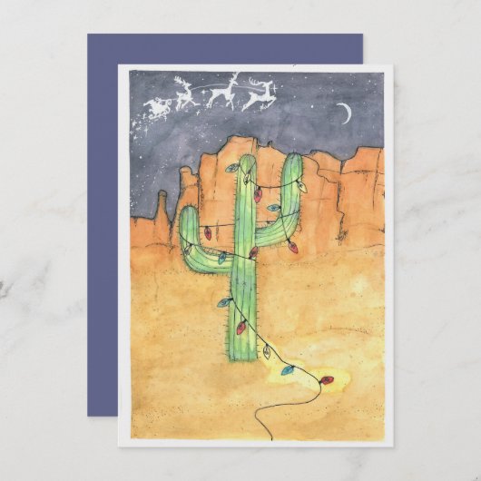 メリークリスマス シーズンカード (正面/裏面)