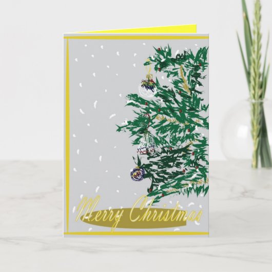 メリークリスマス シーズンカード (正面)