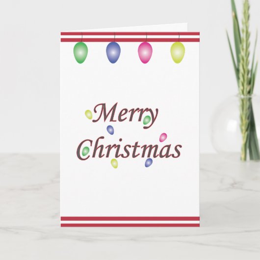 メリークリスマス シーズンカード (正面)