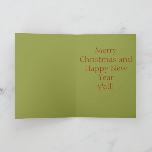 メリークリスマス シーズンカード (内部)