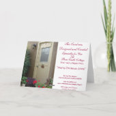 メリークリスマス、 シーズンカード (裏面)