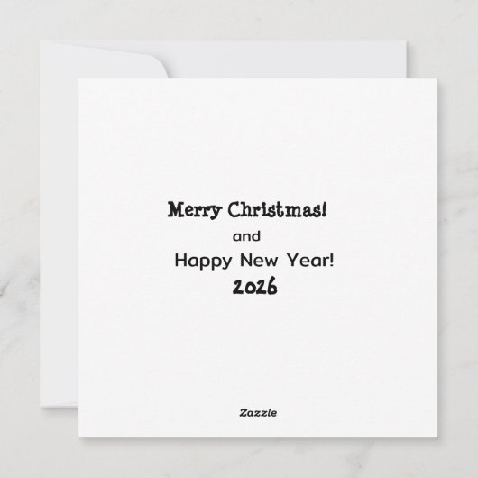 メリークリスマス！ シーズンカード (裏面)