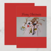 メリークリスマス シーズンカード (正面/裏面)