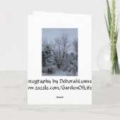 メリークリスマス シーズンカード (裏面)