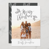 メリークリスマス シーズンカード (正面/裏面)