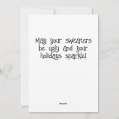 メリークリスマス シーズンカード (裏面)