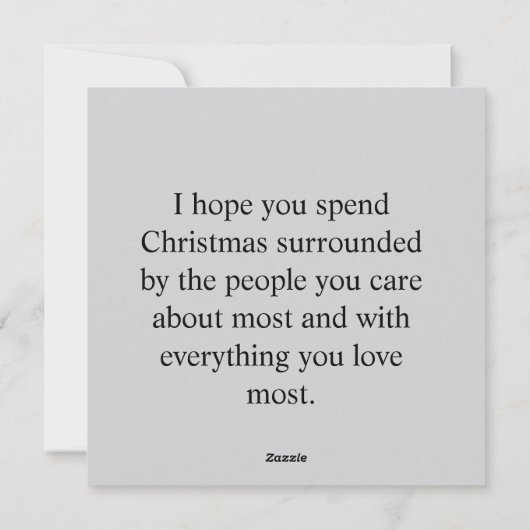 メリークリスマス！ シーズンカード (裏面)