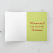 メリークリスマス! シーズンカード (内部)