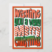 メリークリスマス シーズンカード (正面)