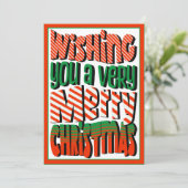 メリークリスマス シーズンカード (スタンド正面)