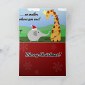 メリークリスマス シーズンカード (内部)