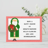 メリークリスマス シーズンカード (スタンド正面)