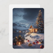 メリークリスマス シーズンカード (正面/裏面)