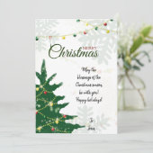 メリークリスマス シーズンカード (スタンド正面)