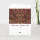 メリークリスマス シーズンカード (裏面)