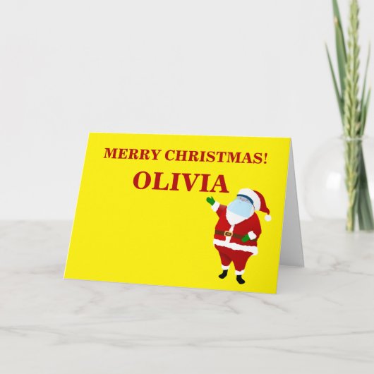 メリークリスマス シーズンカード (正面)