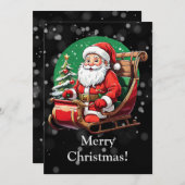 メリークリスマス！ シーズンカード (正面/裏面)