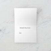 メリークリスマス！ シーズンカード (内部)