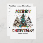 メリークリスマス シーズンカード (正面/裏面)