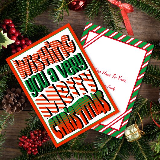 メリークリスマス シーズンカード