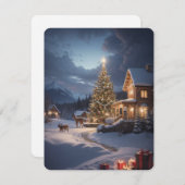 メリークリスマス シーズンカード (正面/裏面)