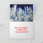 メリークリスマス シーズンカード (内部)