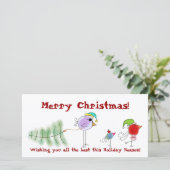 メリークリスマス シーズンカード (スタンド正面)