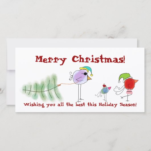 メリークリスマス シーズンカード (正面)