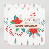 メリークリスマス シーズンカード (正面/裏面)