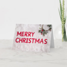 メリークリスマス シーズンカード