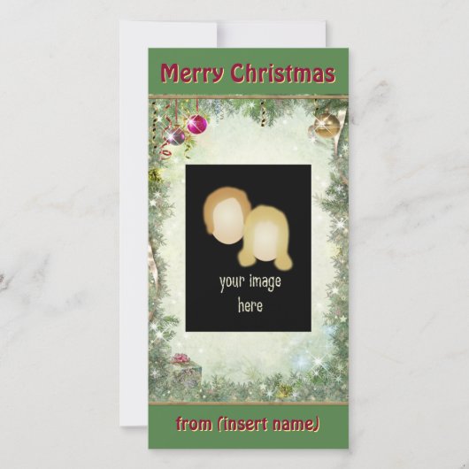 メリークリスマス シーズンカード (正面)