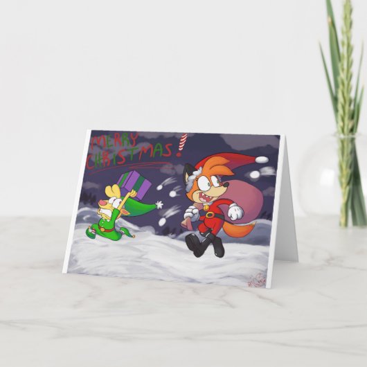 メリークリスマス シーズンカード (正面)