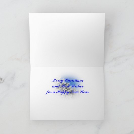 メリークリスマス シーズンカード (内部)