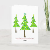 メリークリスマス! シーズンカード (裏面)