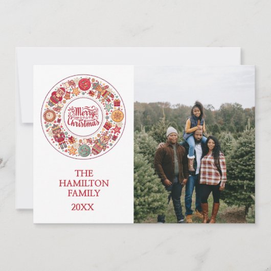 メリークリスマス シーズンカード (正面)