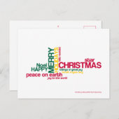 メリークリスマス シーズンポストカード (正面/裏面)