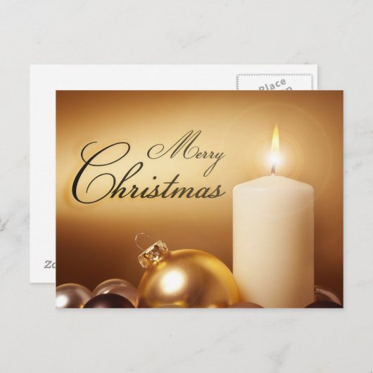 メリークリスマス シーズンポストカード (正面/裏面)