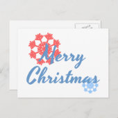 メリークリスマス シーズンポストカード (正面/裏面)