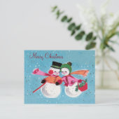 メリークリスマス シーズンポストカード (スタンド正面)