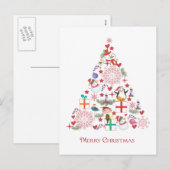 メリークリスマス シーズンポストカード (正面/裏面)