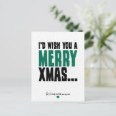 メリークリスマス シーズンポストカード (スタンド正面)