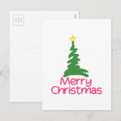 メリークリスマス シーズンポストカード (正面/裏面)