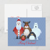 メリークリスマス シーズンポストカード (正面/裏面)