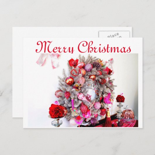メリークリスマス シーズンポストカード (正面/裏面)