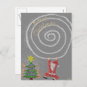 メリークリスマス シーズンポストカード (正面/裏面)