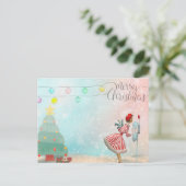 "メリークリスマス" シーズンポストカード (スタンド正面)