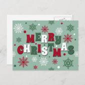 メリークリスマス シーズンポストカード (正面/裏面)